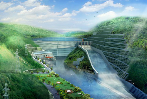 南山老挝南塔河1号水电站项目